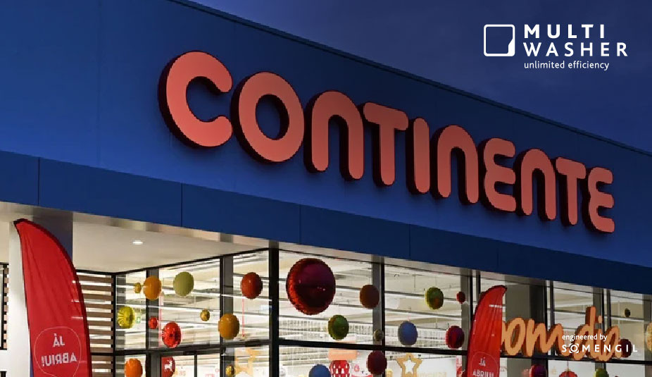 Case Continente: como a primeira rede de hipermercados de Portugal elevou a eficiência e a segurança alimentar com a Multiwasher